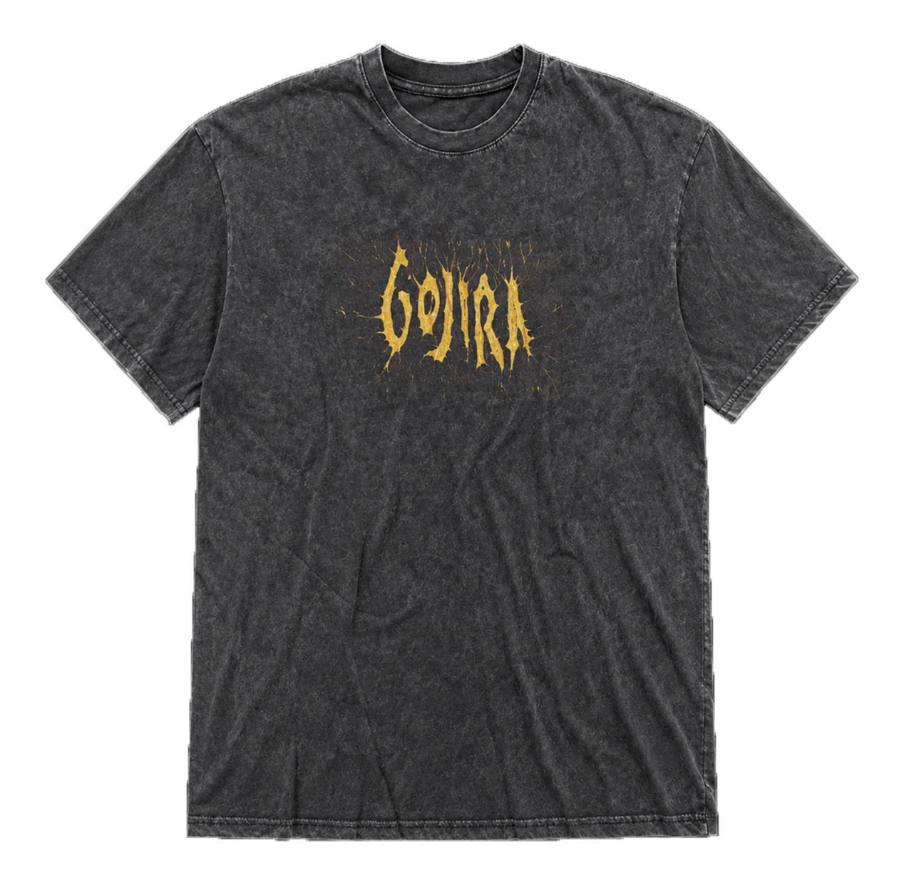 Метъл тениска Gojira с щампа отпред и отзад