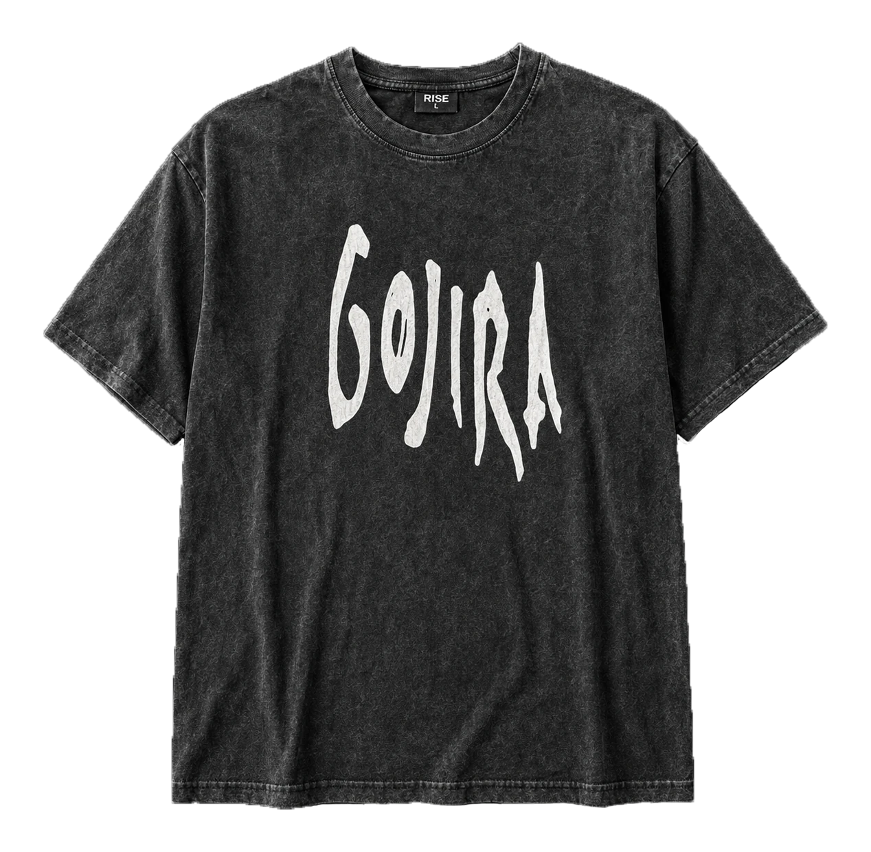 Метъл тениска Gojira с щампа отпред и отзад