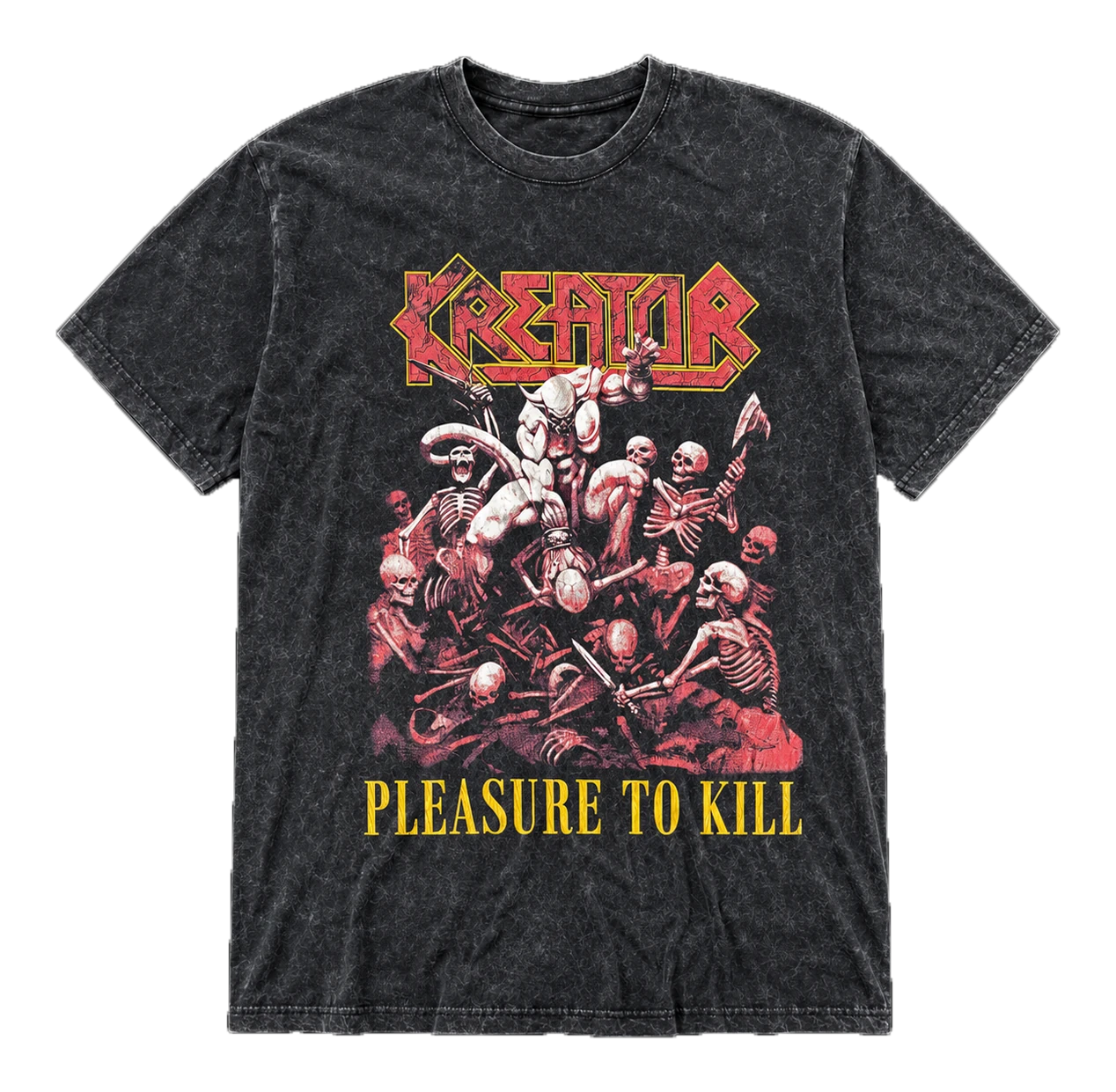 Метъл тениска Kreator с щампа отпред и отзад