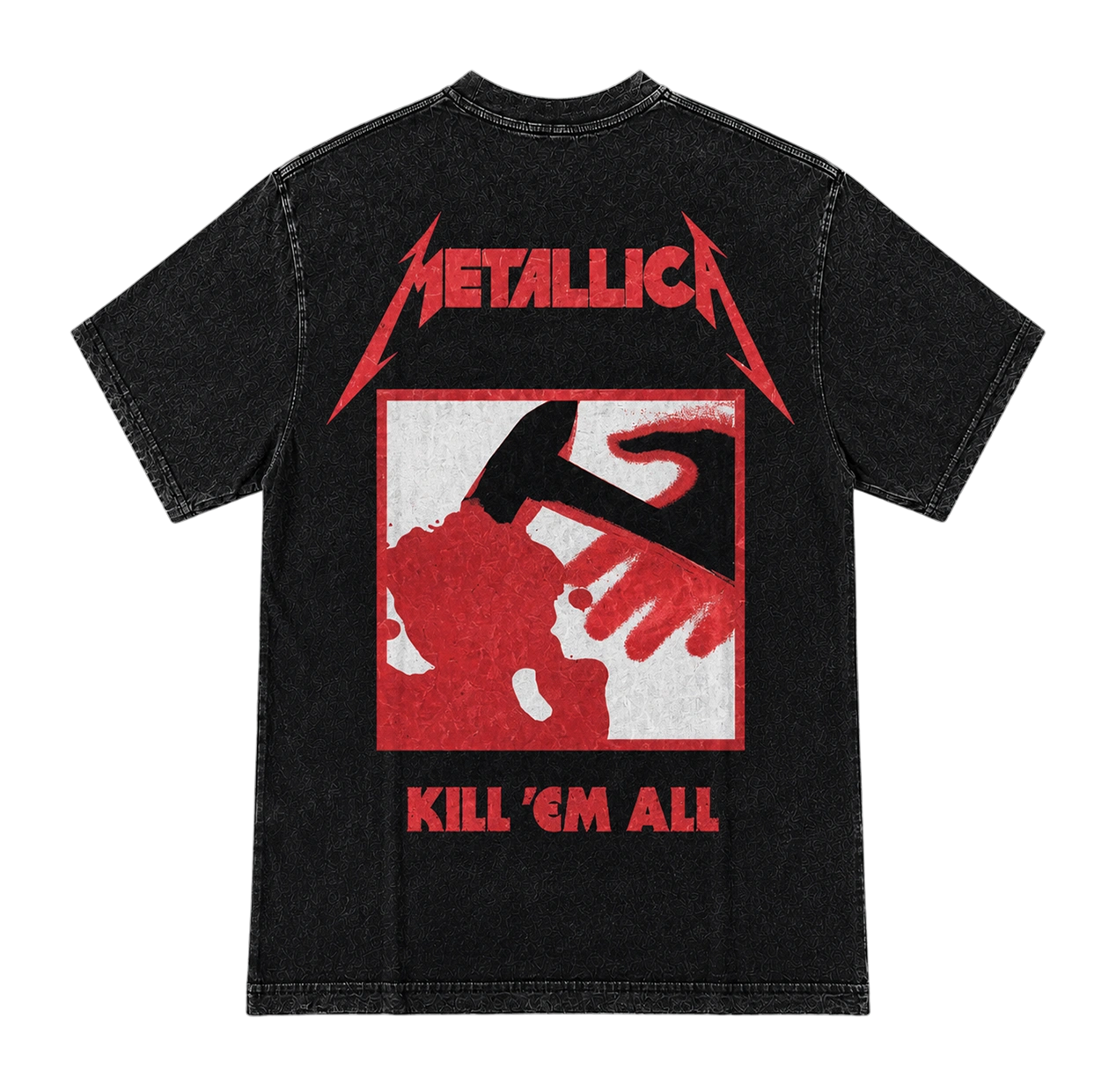 Тениска Metallica - гръб