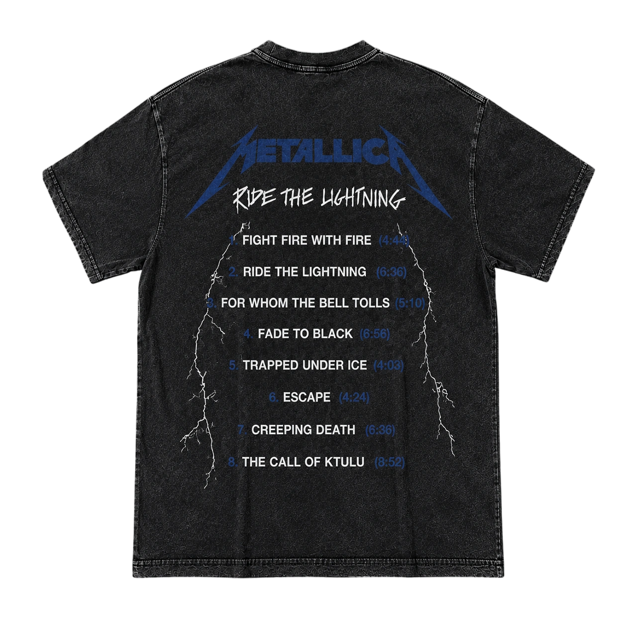 Тениска Metallica - гръб