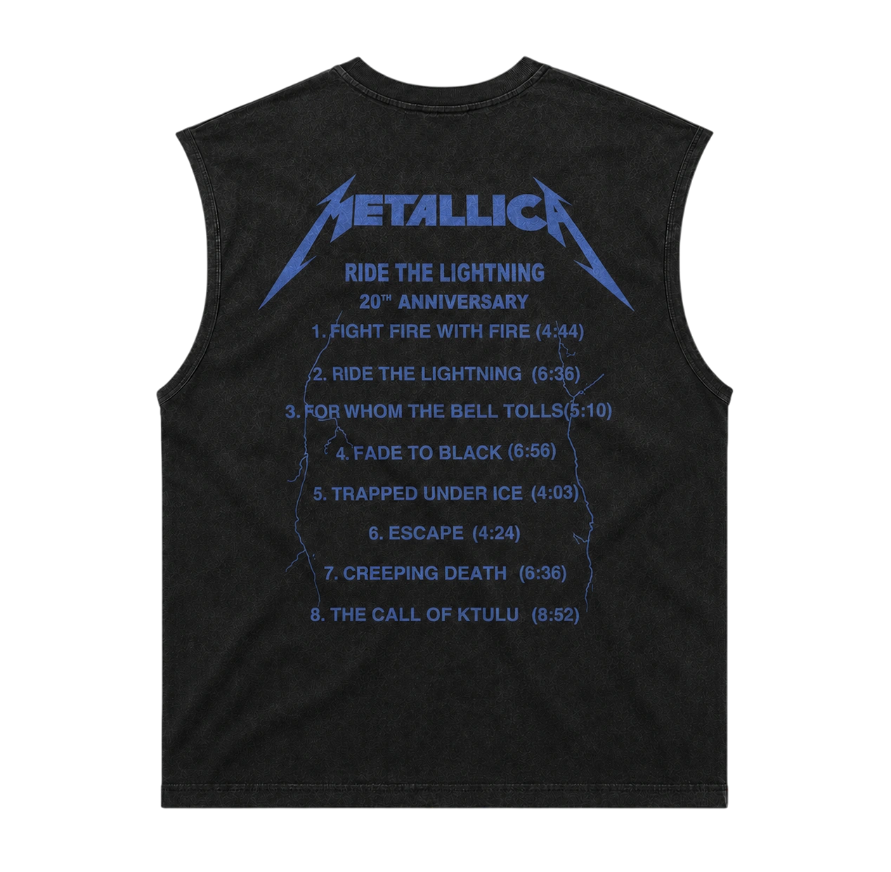 Потник Metallica - гръб
