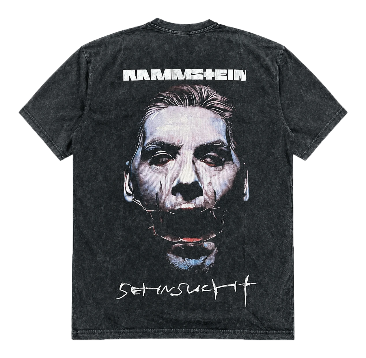 Метъл тениска Rammstein с щампа отпред и отзад