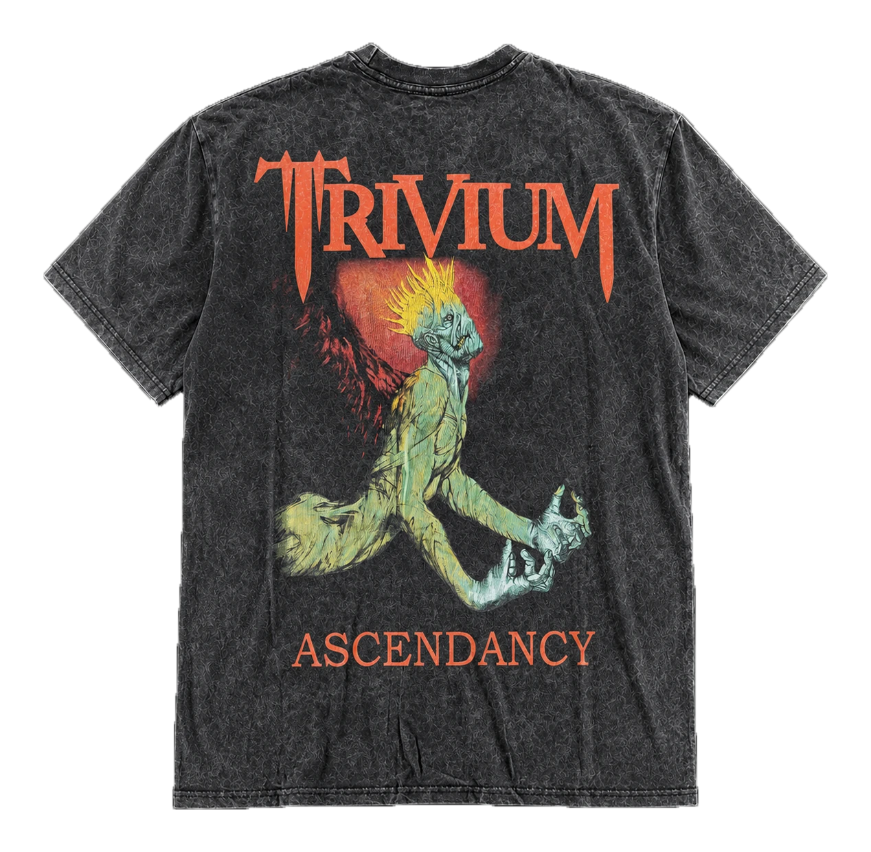 Метъл тениска Trivium с щампа отпред и отзад