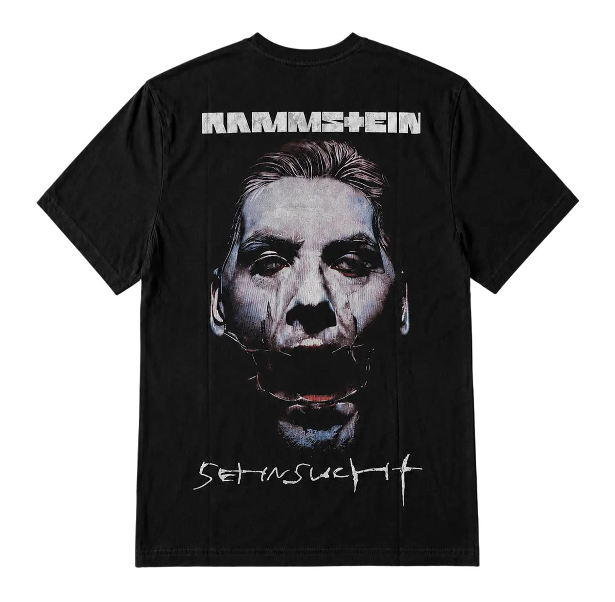 Черна метъл тениска Rammstein Sehnsucht с щампа отзад