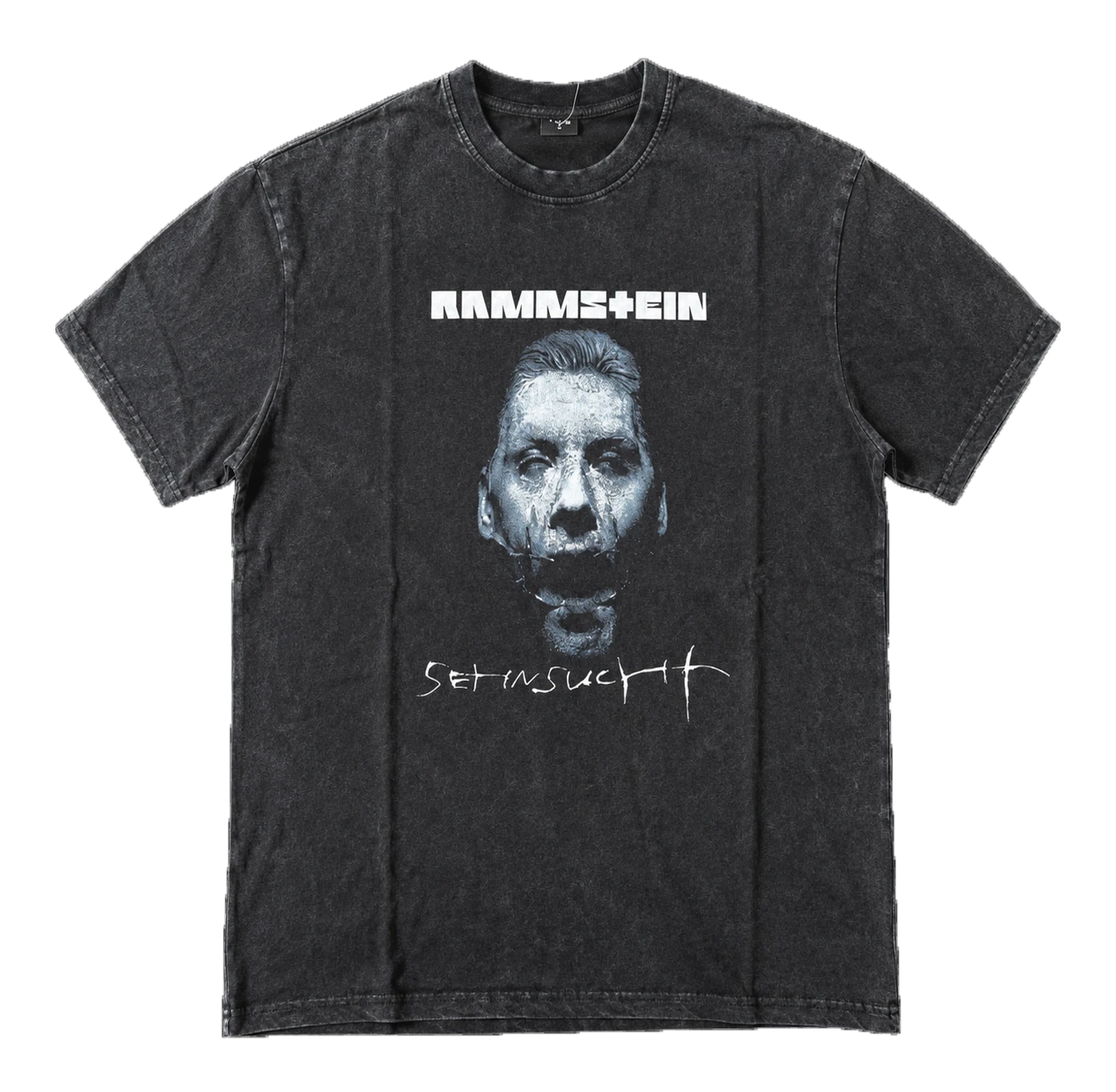 Метъл тениска Rammstein с щампа отпред и отзад